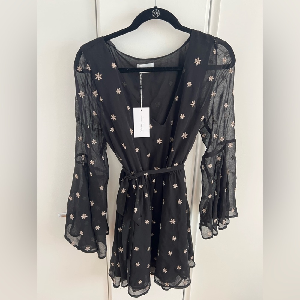 Lovers and Friends Black Dress Medium